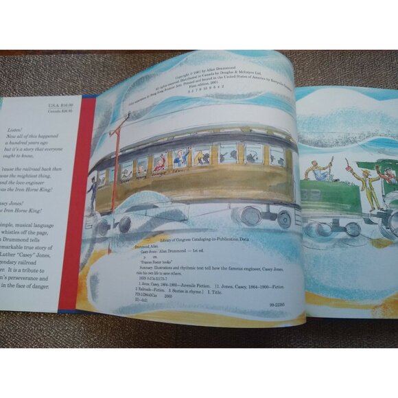 Casey Jones by Drummond, Allan 1st edition - Picture 4 of 7